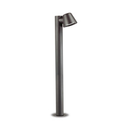 Gas 1 Light Outdoor Bollard Anthracite IP43, GU10 - thumbnail 1