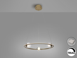 Tirsa Pendant Ceiling Light Bronze LED 3000K - thumbnail 5