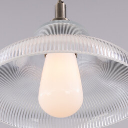 Aquarius Outdoor 30cm Pendant Light, Antique Silver, Opal Glass, IP65 - thumbnail 5