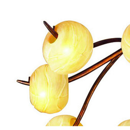 (0038 003) Wave Ceiling 5 Light G9, Rustic Gold - thumbnail 5
