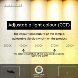 Lucide ESPIRAL - Pendant light - LED Dim. - CCT - 1x40W 2700K/4000K - Black - Essential - thumbnail 3
