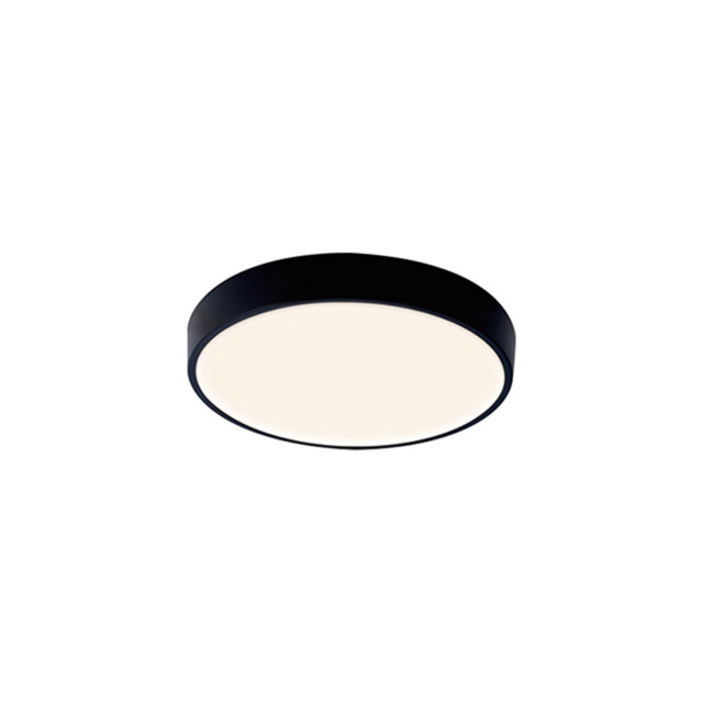 Cumbuco II Ceiling 38cm, 30W LED, 2700/3300/4000K, On Board CCT, 2200lm, Black, 3yrs Warranty - image 1