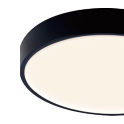 Cumbuco II Ceiling 38cm, 30W LED, 2700/3300/4000K, On Board CCT, 2200lm, Black, 3yrs Warranty - thumbnail 5