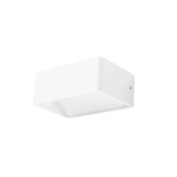 Toppi LED Flush Wall Light White 530lm 3000K