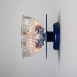 Eclipse Coloured Wall Light, Sapphire Blue - thumbnail 3