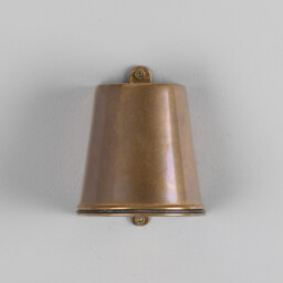 Wade Outdoor Wall Mounted Spotlight, Antique Brass, IP54 - thumbnail 2