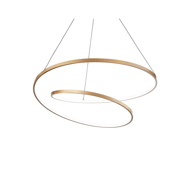 Oz 80cm Integrated LED Pendant Ceiling Light Brass 2700K