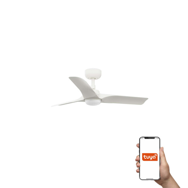 Hey Small 90cm LED Smart Ceiling Fan White - image 1