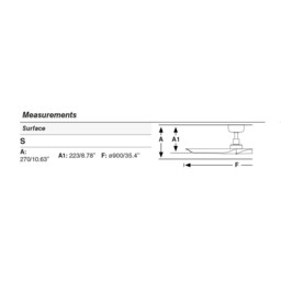 Hey Small 90cm LED Smart Ceiling Fan White - thumbnail 5