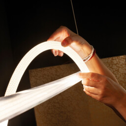 Fugaz Linear Pendant, 38W LED, 3000K, 2600lm, Sand Black, 3yrs Warranty - thumbnail 5