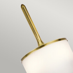 Mona 2 Light Bathroom Wall Light Brass IP44, G9 - thumbnail 3