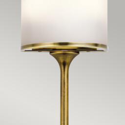 Mona 2 Light Bathroom Wall Light Brass IP44, G9 - thumbnail 5