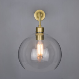 Eden Wall Light, Satin Brass - thumbnail 2