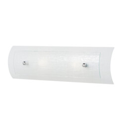 Duet 2 Light Bathroom Wall Light Polished Chrome IP44, G9