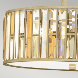 Gemma 3 Light Ceiling Pendant Silver Leaf, E27 - thumbnail 5