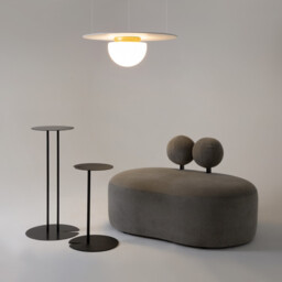 Glassy Modern Globe Ceiling Light Gold 1xE27 White Shade - thumbnail 3