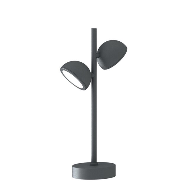 Everest Short Post, 2 x GX53 (Max 10W), IP65, Anthracite - image 1