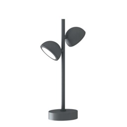 Everest Short Post, 2 x GX53 (Max 10W), IP65, Anthracite