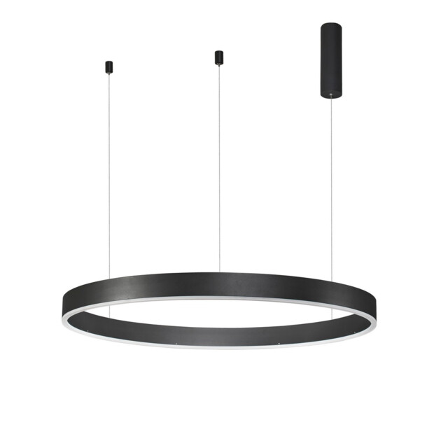 Motif Integrated LED Pendant Ceiling Light Sandy Black Aluminium LED 55W 3800Lm 3000K - image 1