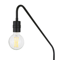 Redding Wall Light, Matt Black - thumbnail 2