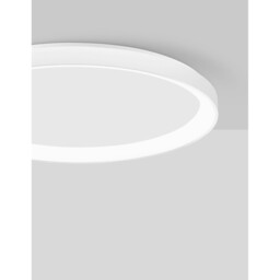Pertino 38cm Integrated LED Semi Flush Light Sandy Black Aluminium LED 30W 1800Lm 3000K - thumbnail 2