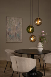 Monsaraz Retro Pendant light - Ø 35cm - 3xE27 - Green - thumbnail 5