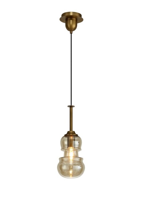 Sonata Ceiling Pendant 15cm Round, 1 x E27, Bronze - image 1