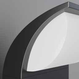 Stock Outdoor Bollard Graphite 3000K 450lm IP65 - thumbnail 2