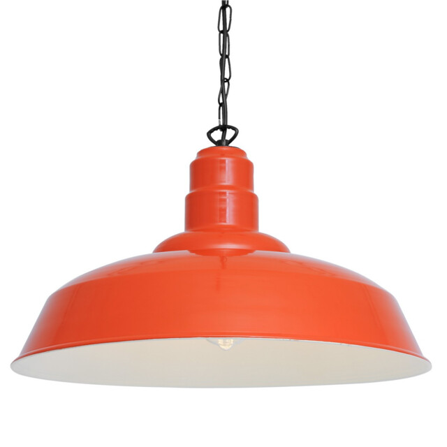 Wyse Dome Pendant Light, Orange - image 1