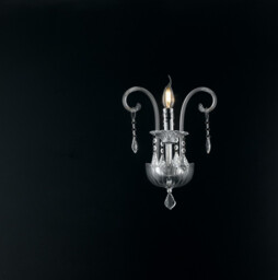 Wall Light Chrome, Crystal 22x30x25cm - thumbnail 2