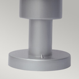 Helsingor 1 Light Outdoor Pedestal Lantern Silver, 304 Ss IP44, E27 - thumbnail 5
