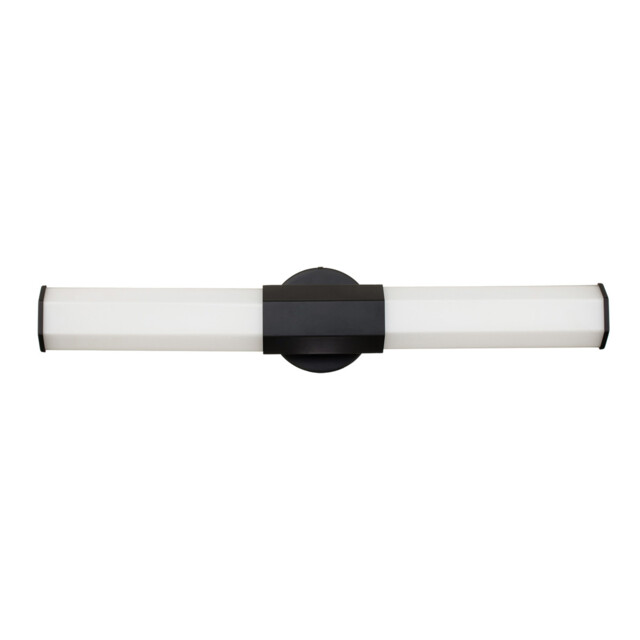 Hinkley Facet Integrated LED Bathroom Wall Lamp Matte Black, 3000K, IP44 - image 1