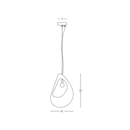 Elara Pendant Ceiling Light Natural 1ΧΕ27 - thumbnail 5
