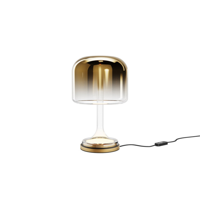 Spirito LED Glass Table Lamp Gold 3000K Dimmable - image 1