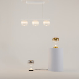 Spirito LED Glass Table Lamp Gold 3000K Dimmable - thumbnail 5