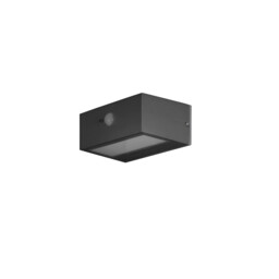 Top LED Outdoor Down Wall Lamp Urban grey, Sandblasted, Warm-White 3000K, IP44
