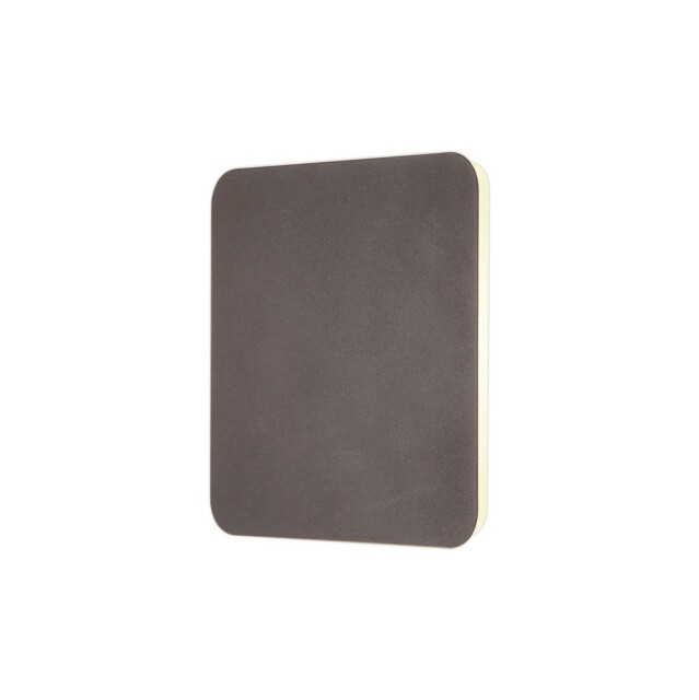 Altona Magnetic Base Wall Lamp, 12W LED 3000K 498lm, 20, 19cm Square Centre, Coffee, Acrylic Frosted Diffuser - image 1