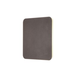 Altona Magnetic Base Wall Lamp, 12W LED 3000K 498lm, 20, 19cm Square Centre, Coffee, Acrylic Frosted Diffuser - thumbnail 1