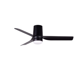 Mini Punt Tub 90cm LED Ceiling Fan Black