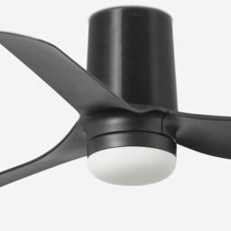 Mini Punt Tub 90cm LED Ceiling Fan Black - thumbnail 3