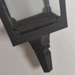 Chapel Mini Outdoor Pendant Ceiling Light, Black IP44 - thumbnail 5