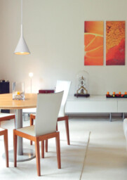 Gipsy Modern Dome Plaster Pendant Light - Ø 16.5cm- 1xE27 - White - thumbnail 5