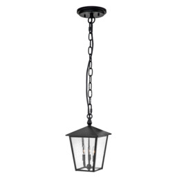 Hinkley Huntersfield Outdoor Pendant Ceiling Light Black, IP44