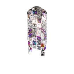 Prisma Designer Crystal Surface Mounted Spotlight Polished Chrome, 1x G9 - thumbnail 1