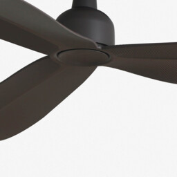 Palma Medium 3 Blade Ceiling Fan Dark Brown Tuya Smart System - thumbnail 3