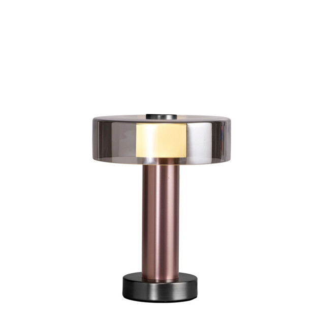 Gin Small Table Lamp, 1 Light GU10, Rose Gold - image 1