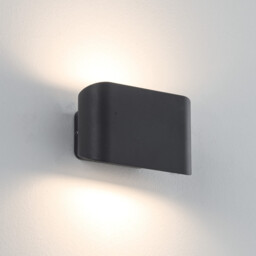 Zambelis Outdoor Up Down Wall Lamp Graphite LED 3000K IP54 11W - thumbnail 3