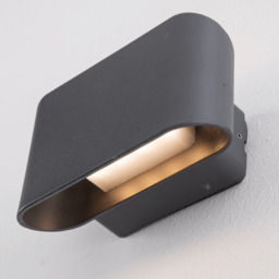 Zambelis Outdoor Up Down Wall Lamp Graphite LED 3000K IP54 11W - thumbnail 5