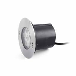 Edel LED Outdoor Recessed Spotlight Matt Nickel IP68 - thumbnail 2