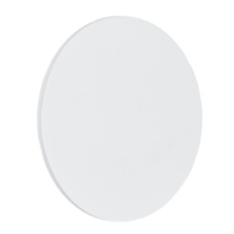 Oregon Flush 20cm Wall Lamp White Structure - thumbnail 1